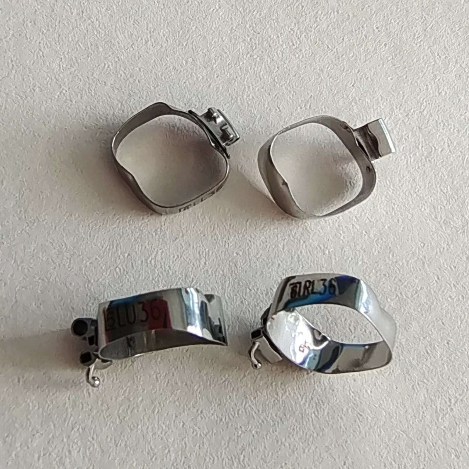 Dental Orthodontic Buccal Tube 1st Molar Tpl/Double Tubes with Bands Convertible