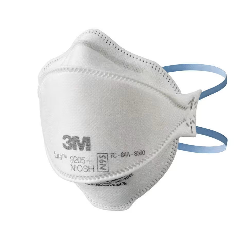 3M 9205+ AURA N95 NIOSH Approved Particulate Respirator Mask Face Masks USA MADE