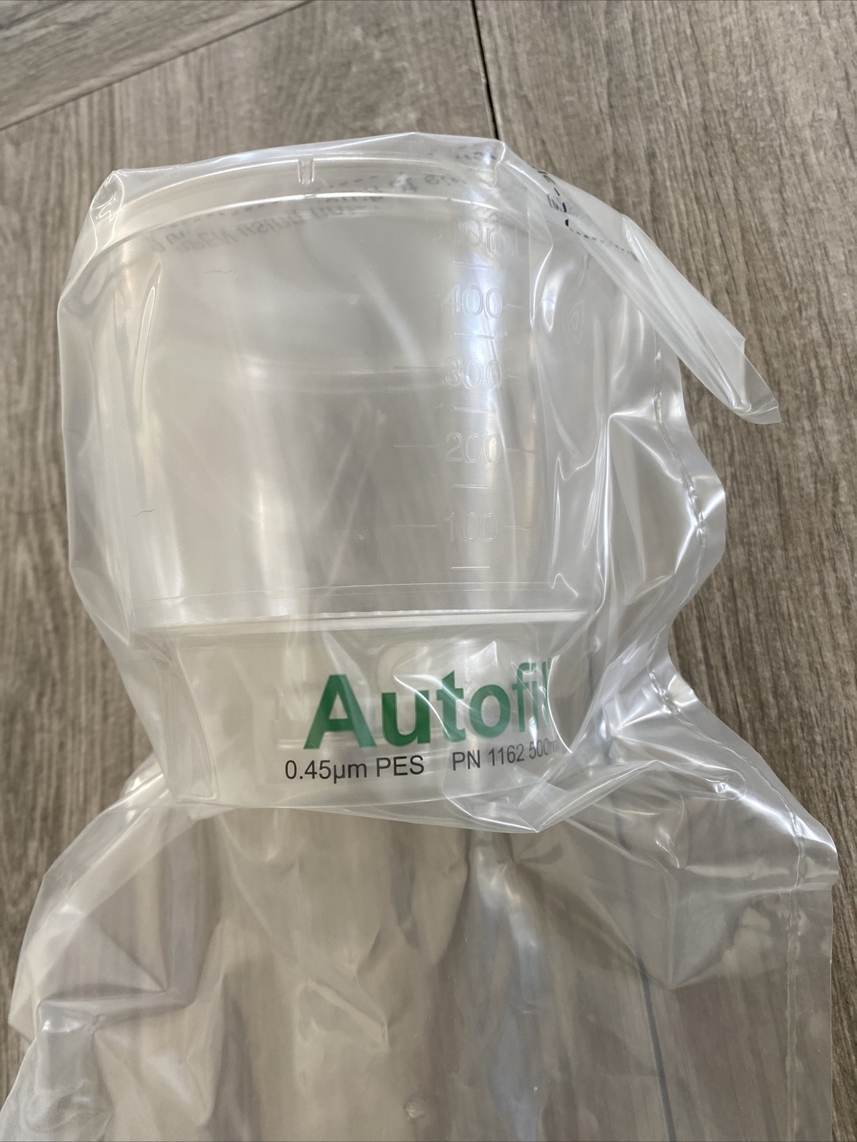 Autofil PES Bottle TOP Filtration Device Sterile, 500 mL 0.45 um Exp 12/2025