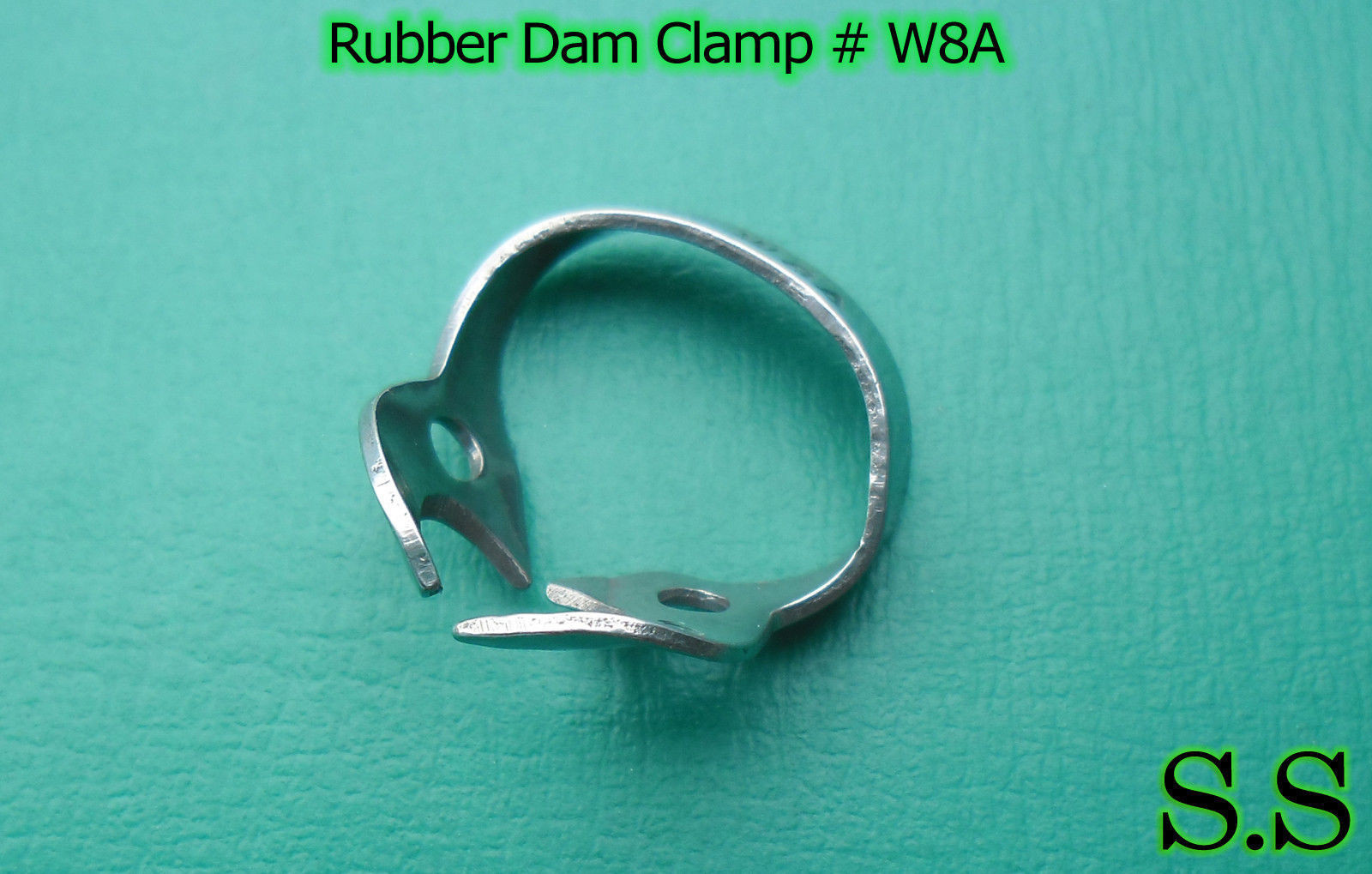 12 ENDODONTIC RUBBER DAM CLAMPS # W8A Dental Instruments