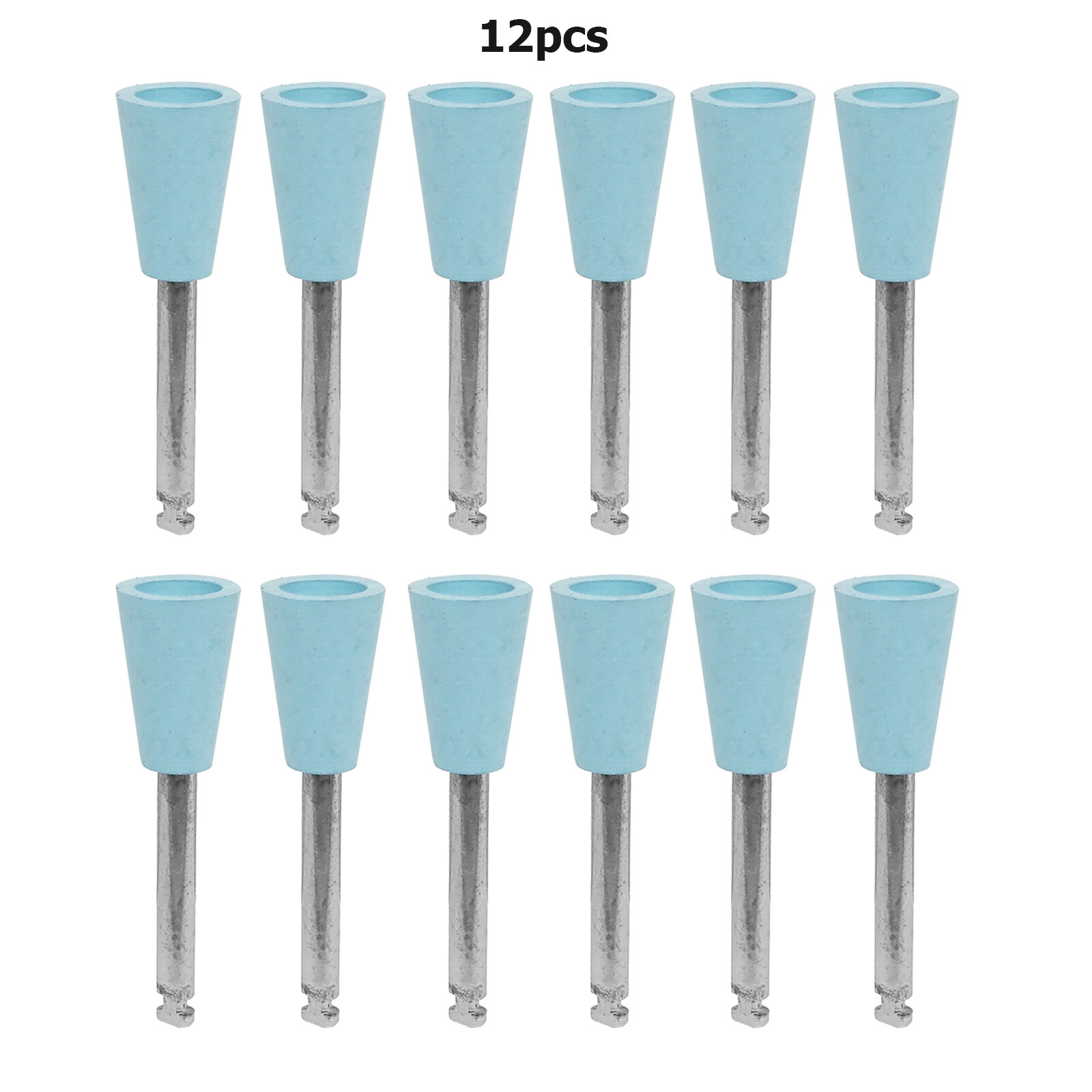 Dental Silicone Rubber Composite Polishing Finishing Burr Cup Point Head Latch