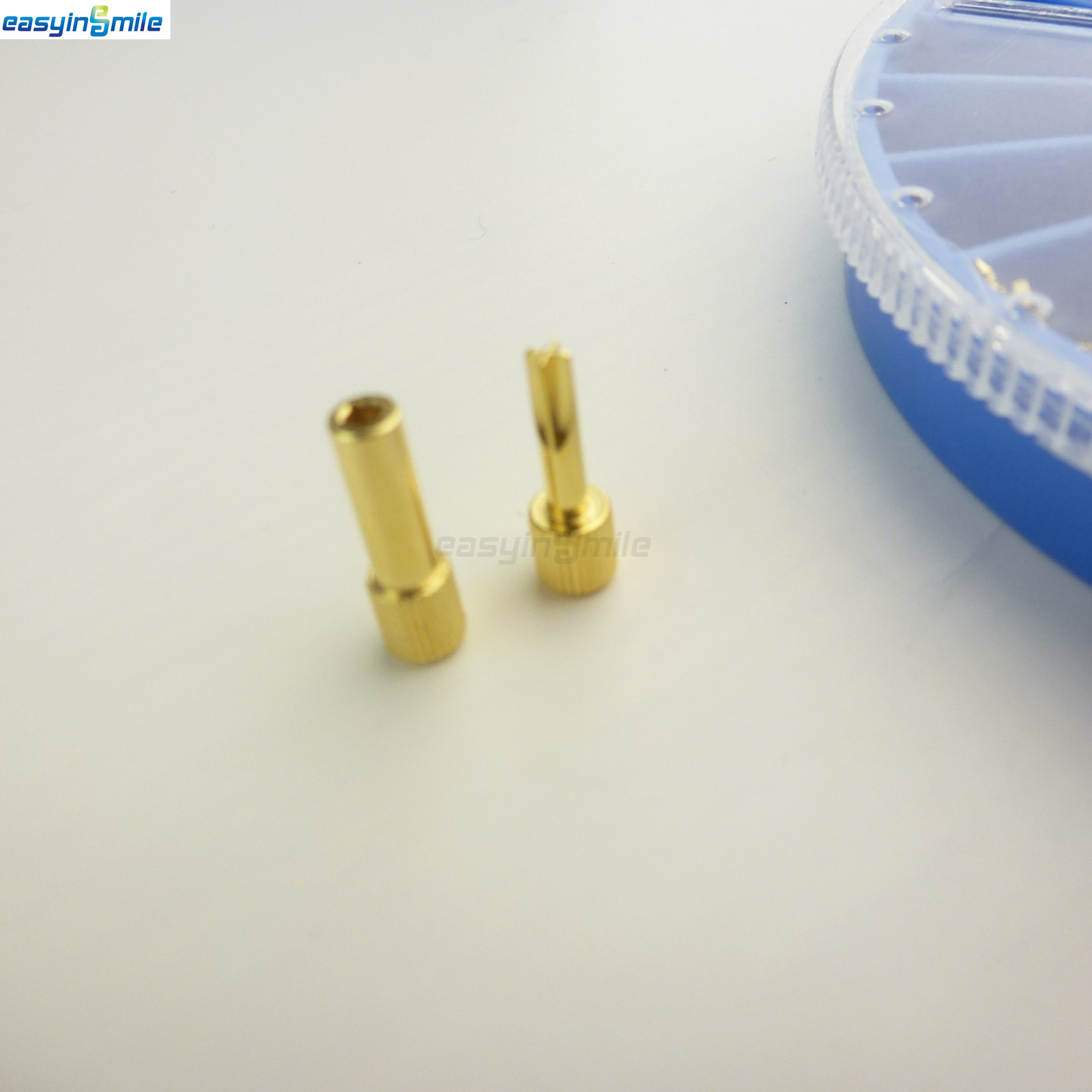 Dental Endodontic Conical Screw Posts Kits Refill Gold/Silver Plated+2Key 120Pcs