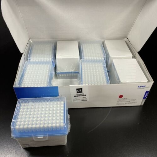 Rainin 30389212 Pipette Tips RT LTS 1000ul 768A/8 Case of 8 Racks of 96 Tips