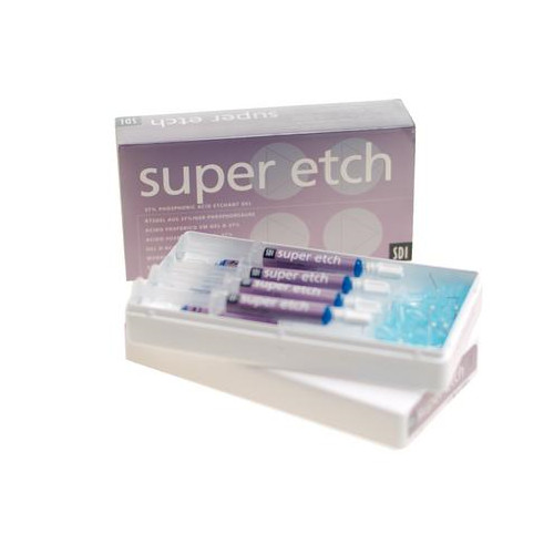 SDI 8100045 Super Etch Dental Etchant Gel Syringe Kit 2 mL 10/Pk