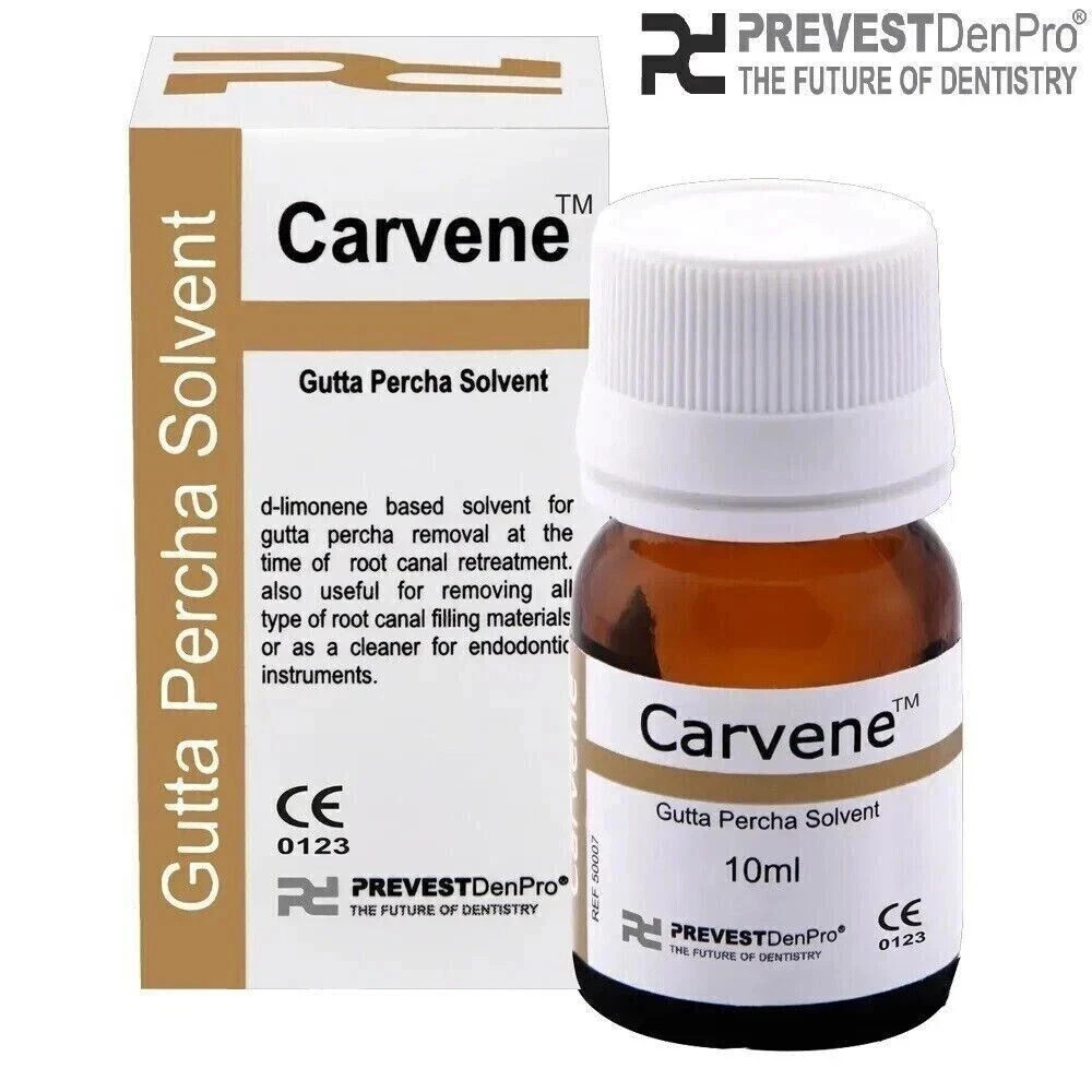 Dental CARVENE D-Limonene Based GP Solvent 10ml Pack for Insant RCT Treatments