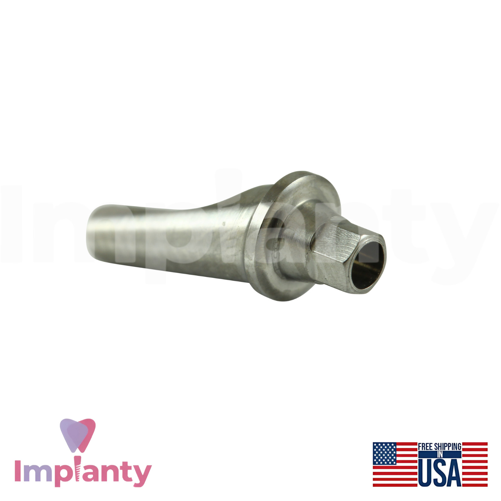 0sstemTS Compatible Mini Platform Angled Anatomic Dental Prosthetic 17°
