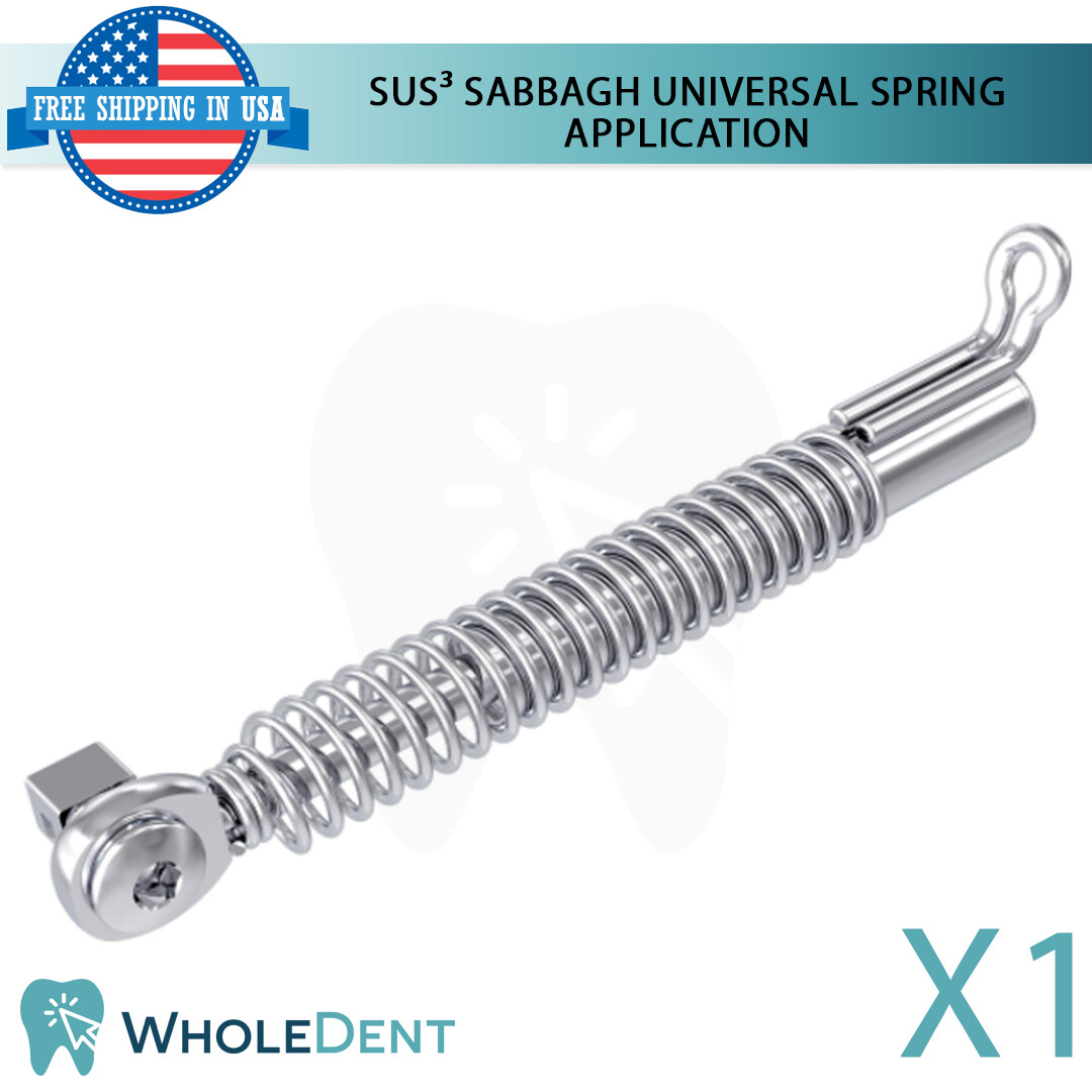 Orthodontic Dental SUS³ Sabbagh Universal Spring Small Set Application