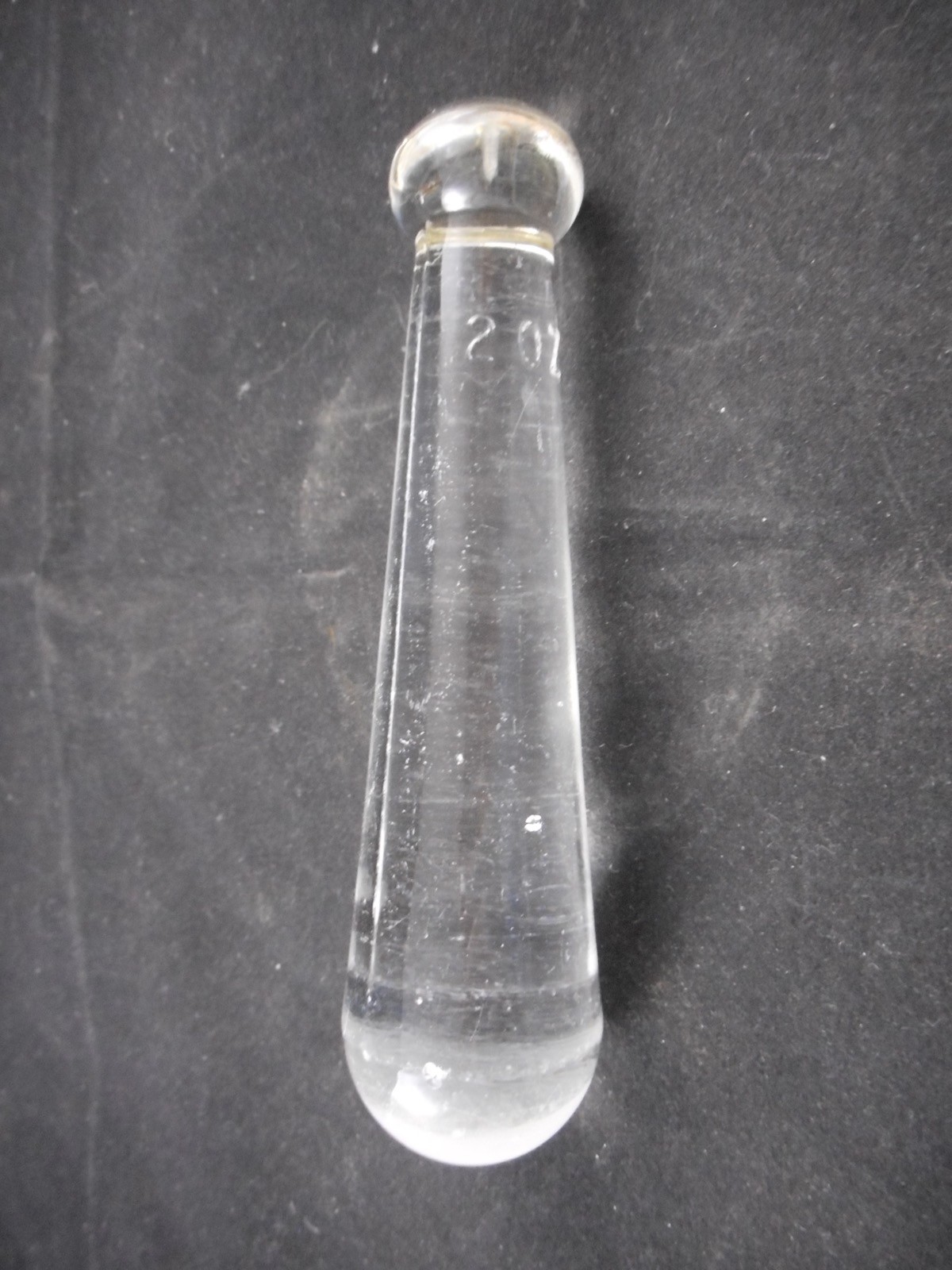Laboratory 2 Ounce Glass Grinding 30mm OD Surface 110mm Tall Pestle