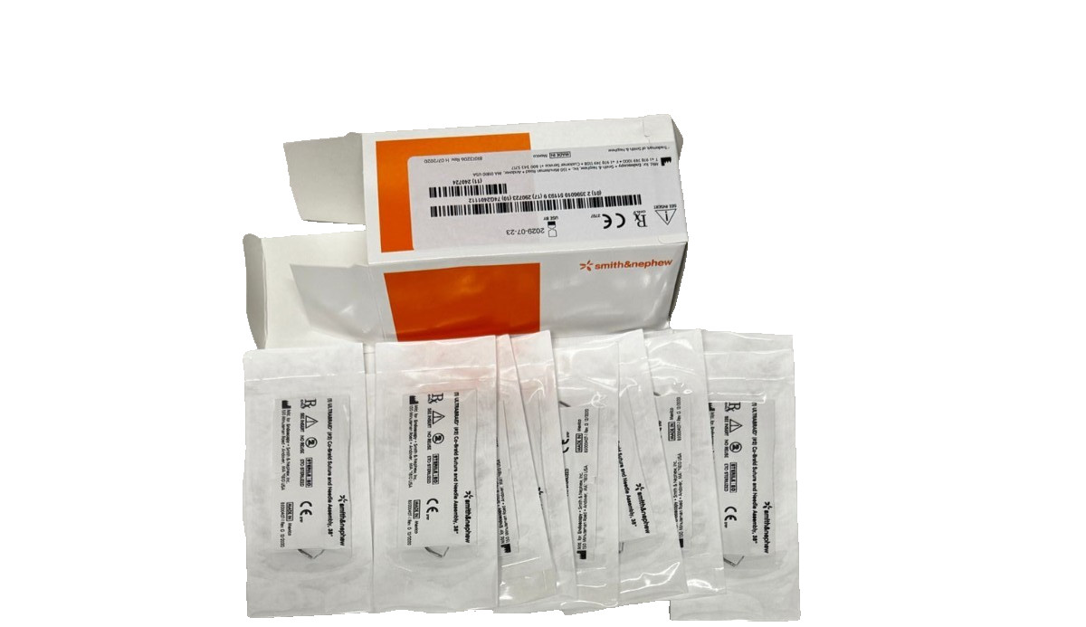 REF 7210915 Smith & Nephew Ultrabraid #2 Suture 38″ Cobraid w/ Needle NEW Steril