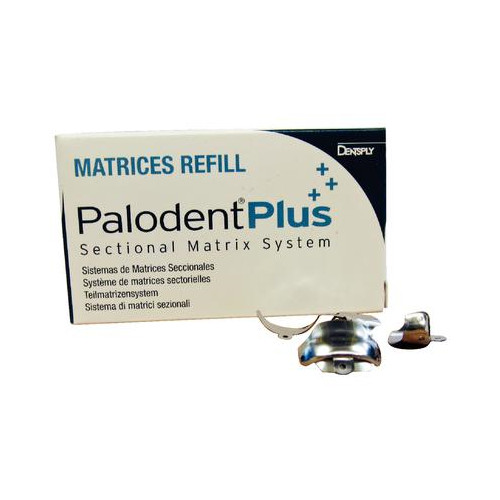 Dentsply Caulk 659860 Palodent Plus Section Matrix System Matrices 7.5mm 50/Pk
