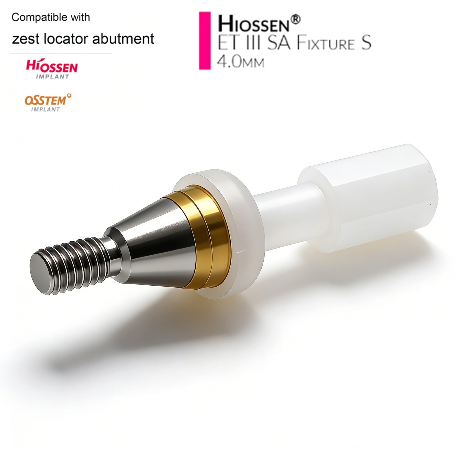 Hiossen ET Mini/Regular Platform Compatible ZEST Locator system Legacy Abutment