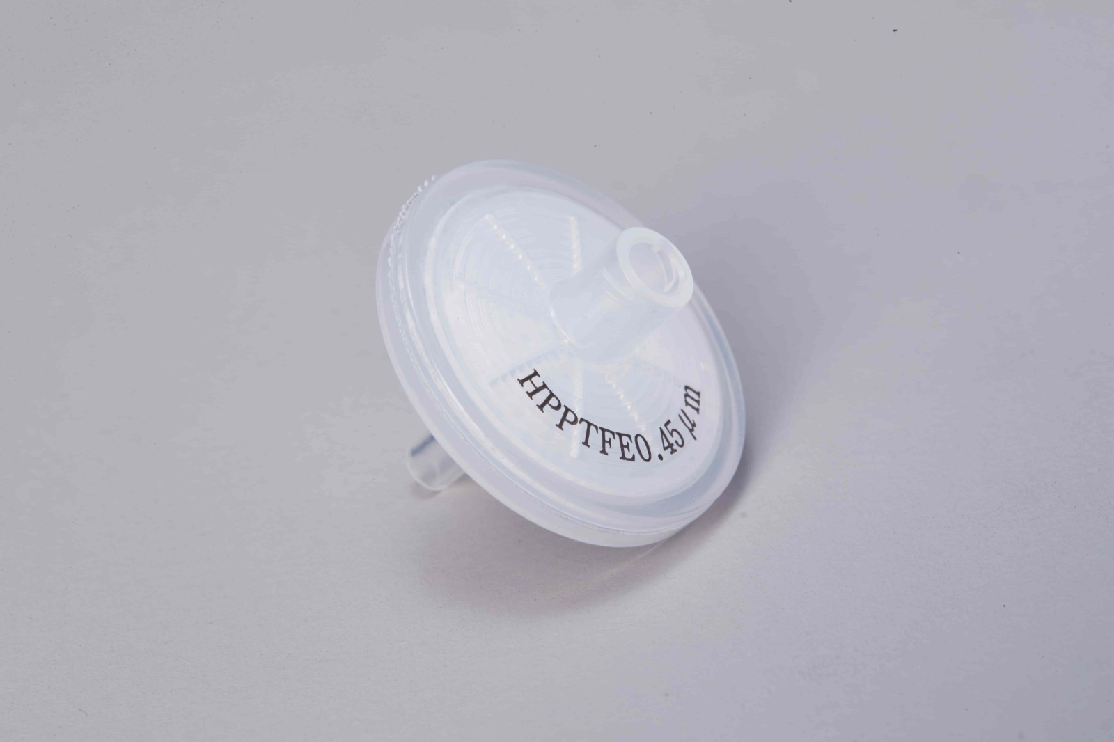 Hydrophilic PTFE Syringe Filter 25mm 0.22um/0.45um 100Pcs Lab HPLC Aqueous