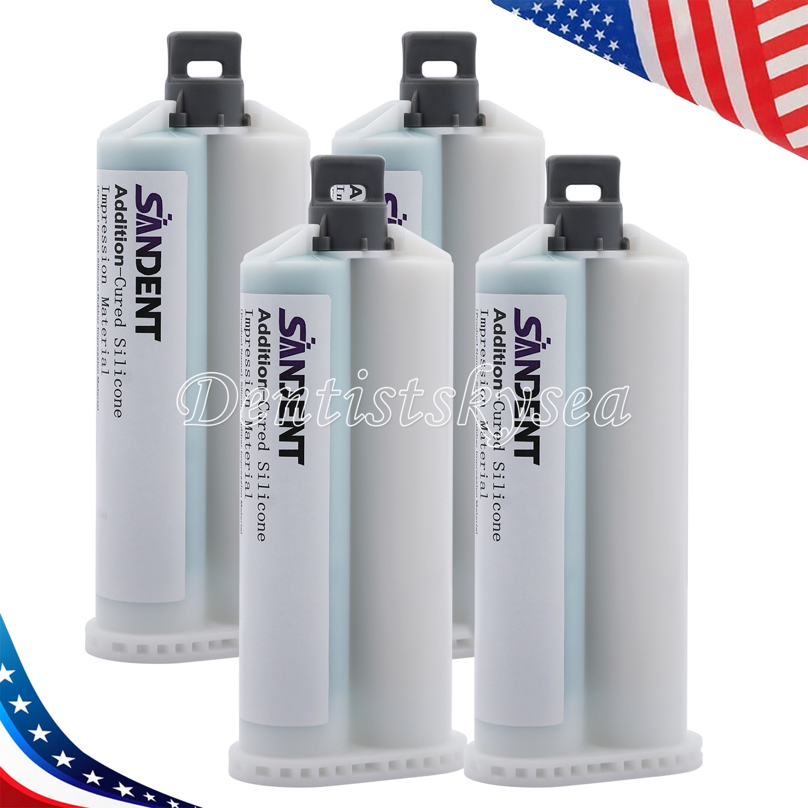 HEAVY Body Material FAST SET Dental VPS Impression 50ml Cartridges