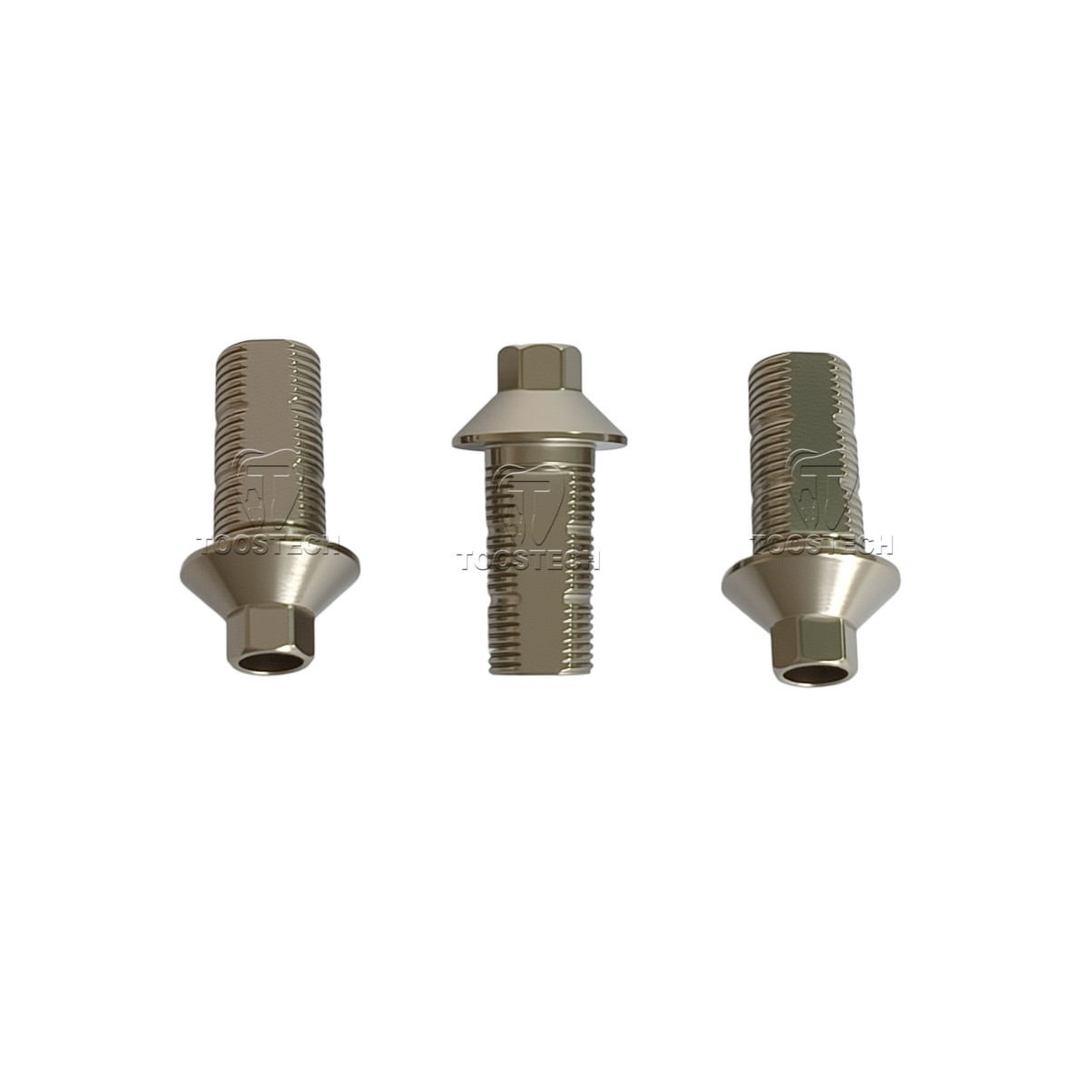 6pcs CAD/CAM Ti base Titanium Base Compatible with BEGO 3.75/4.1/4.5/5.5