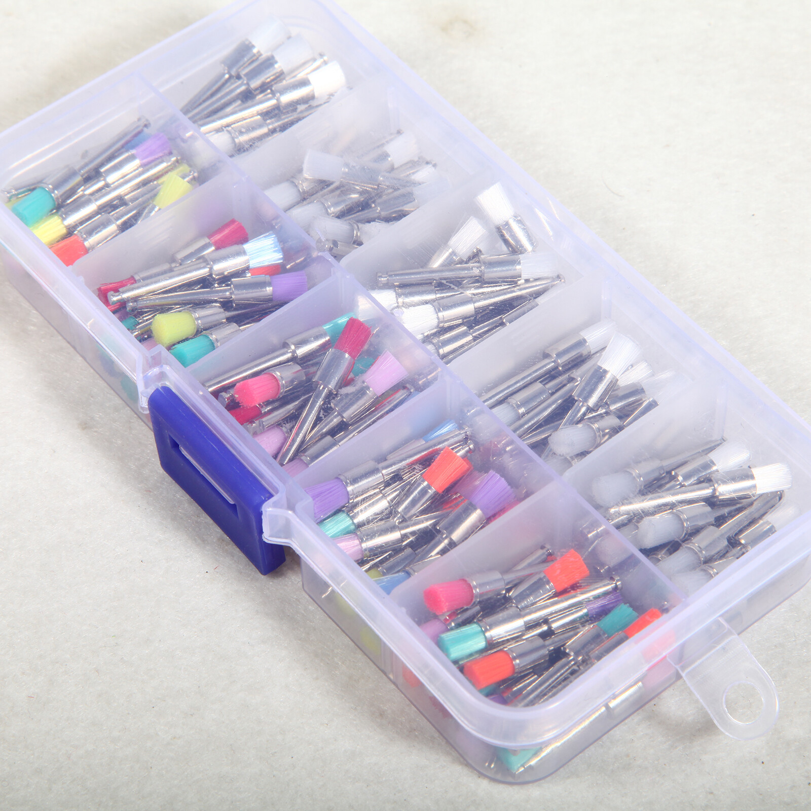 Dental Nylon Materials Closure Flat Polishing Polisher Prophylaxis Brushes