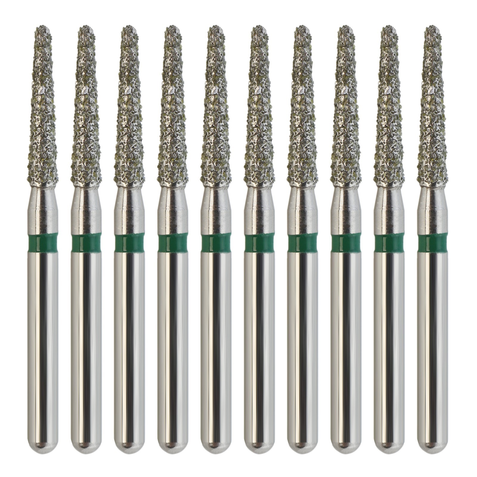 Multi-Use Dental Diamond Burs FG Round End Taper Friction Grip 856/016C Coarse