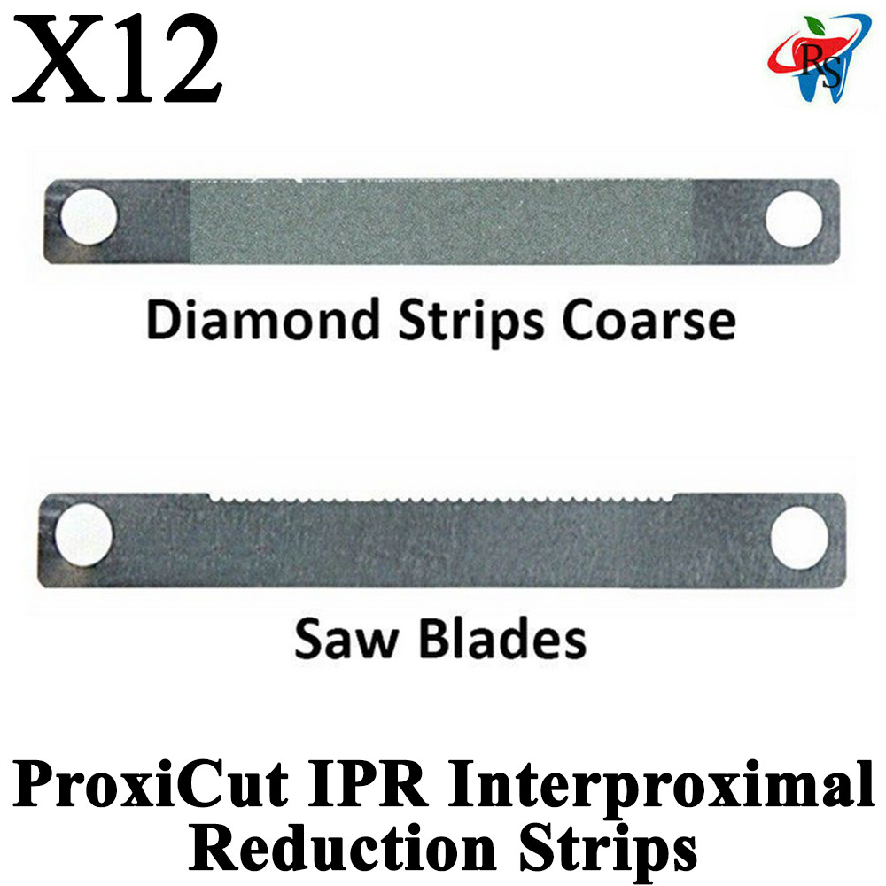 12x Dental Dental Proxicut Restorative Strip Orthodontic IPR Interproximal Saw