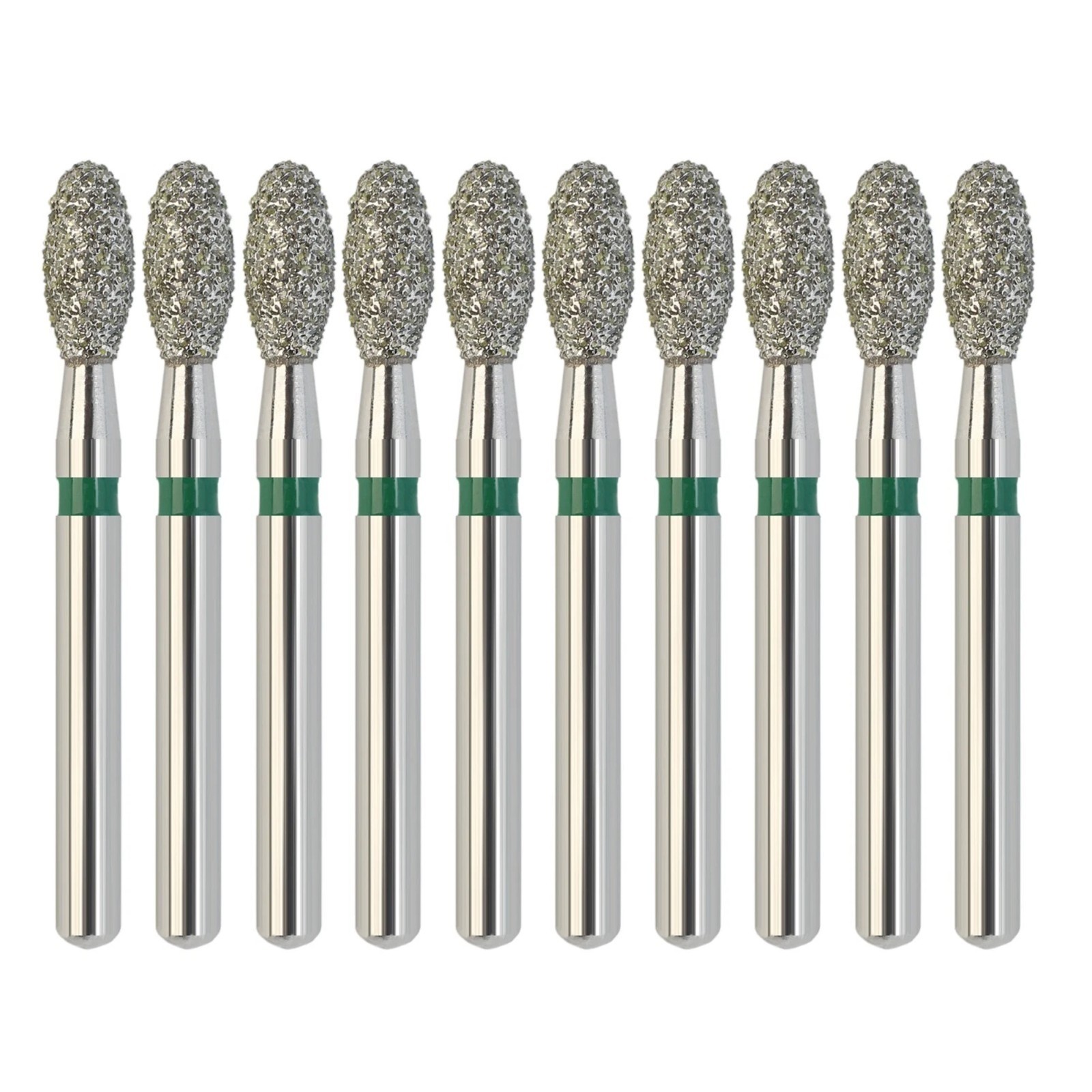 Dental Diamond Burs FG 379/023C 379/023XF Egg Football for High Speed Handpiece