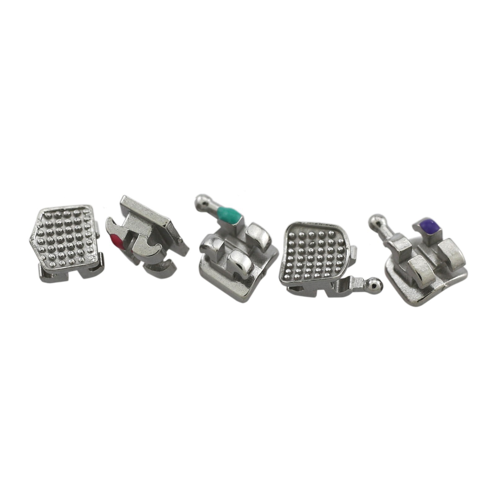 US Dental Brackets Orthodontic Metal Braces MIM Mini Roth MBT Slot 022 345 Hooks