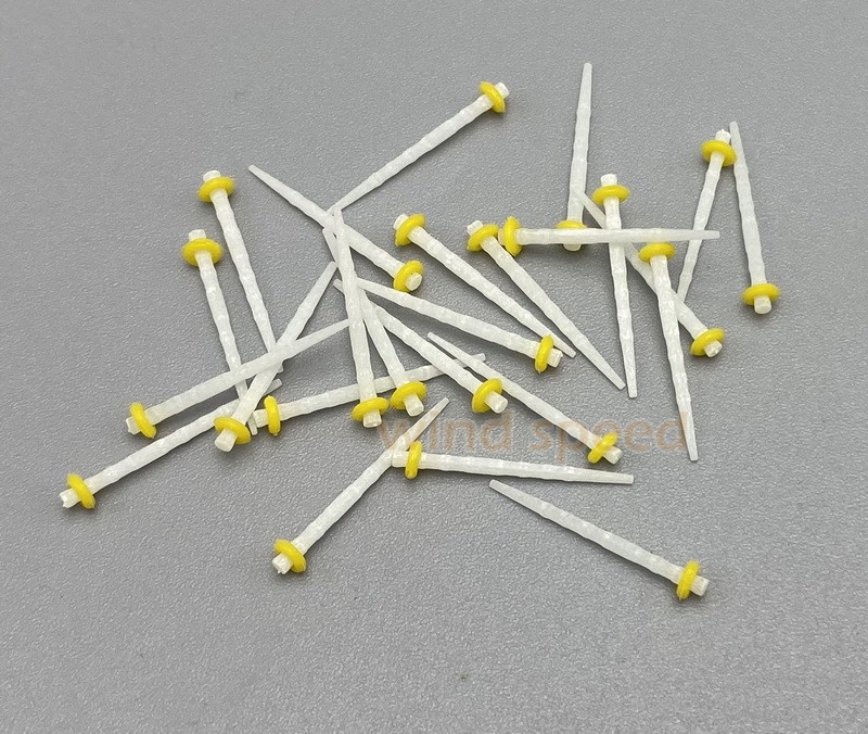 200 Pcs Dental Fiber Post Glass Teeth Restorative Screw Posts 1.2 1.4 1.6 1.8mm