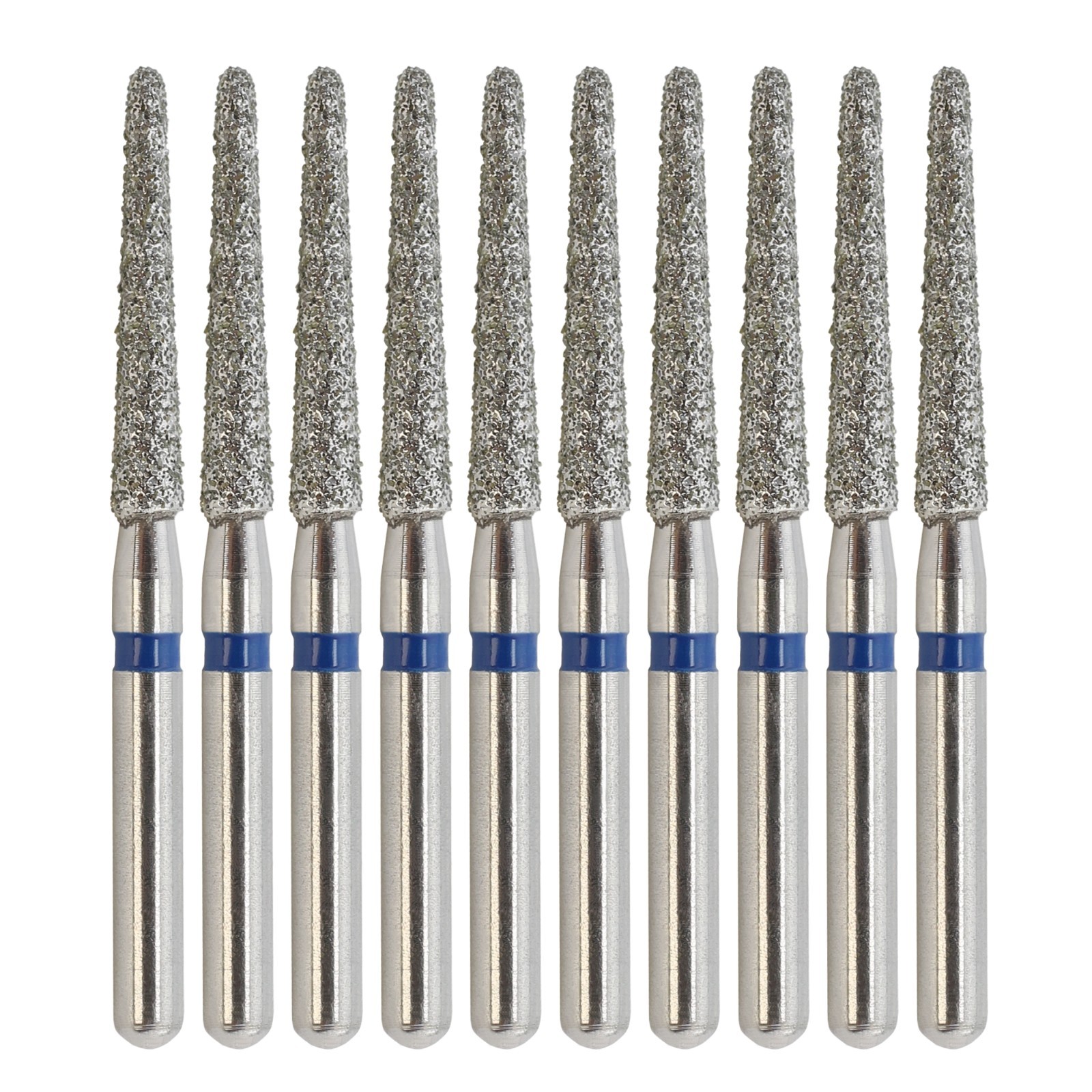 Multi-Use Dental Diamonds Round End Taper FG Bur 850/016M Medium Grit High Speed