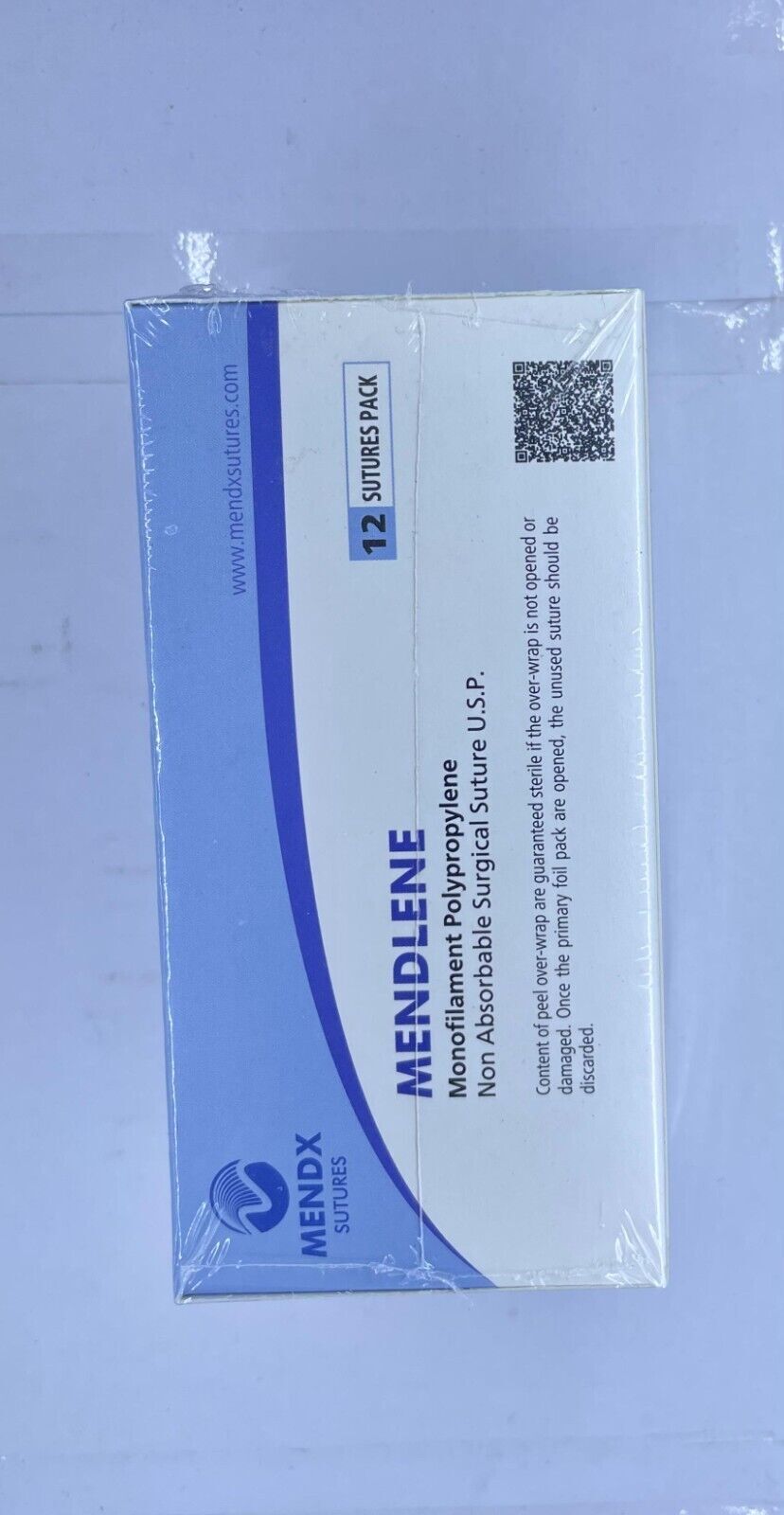 MENDCRYL BRAIDED POLYGLACTIN SUTURE MS 844 USP 2-0 (3METRIC) 90CM 12PCS