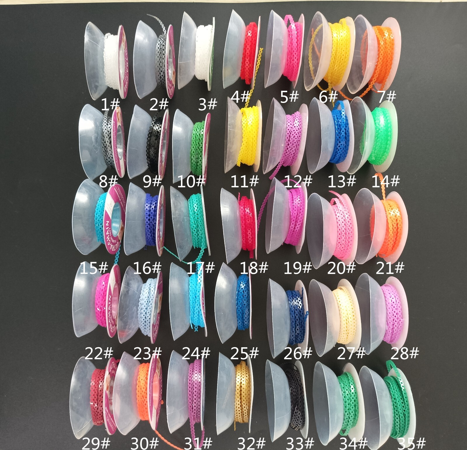 1 Roll Dental Orthodontic Power Chain Elastic Rubber Braces Bands Ultra Short