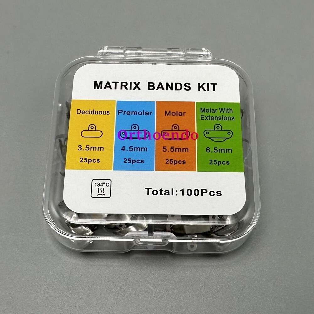 Dental Matrix Bands Ring Clamp Sectional Matrice Fit Garrison Palodent V3 System