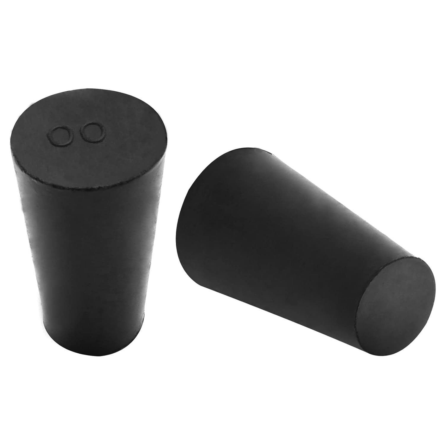 22 Pack Solid Rubber Stoppers 000# -7# – Tapered Laboratory Test Tube Stopper Pl