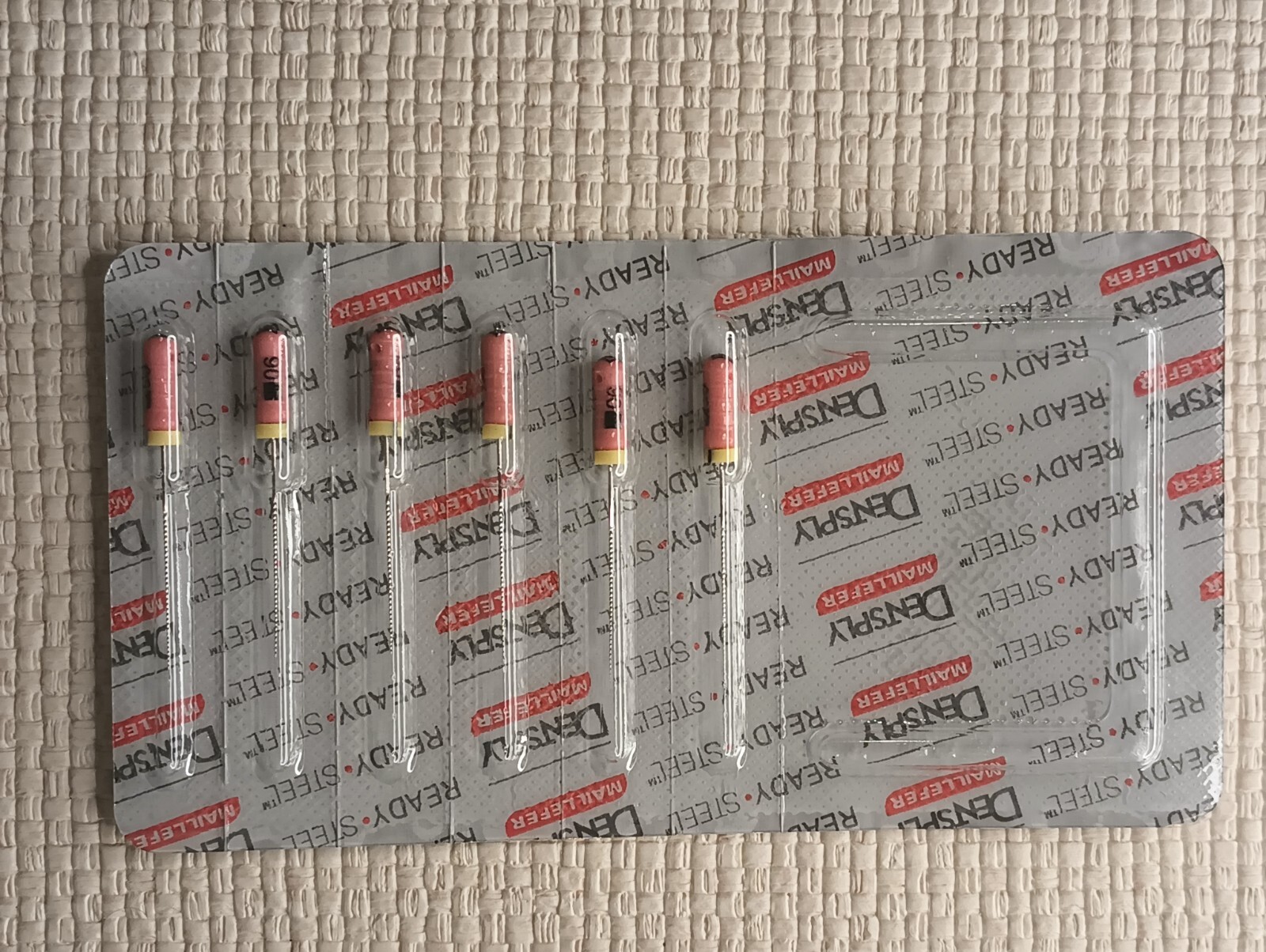 Dentsply Maillefer Endodontic K-Files 6pcs/Pack Ready Steel