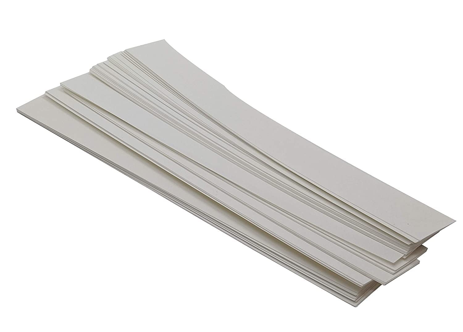 Laboratory Grade Chromatography Test Paper White Pack of 50 Strips