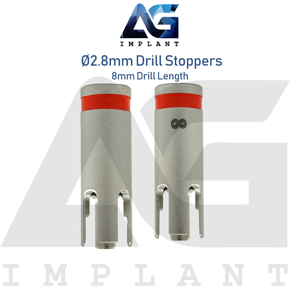 5 Drill Stoppers Ø2.8mm External Irrigation Tools Dental