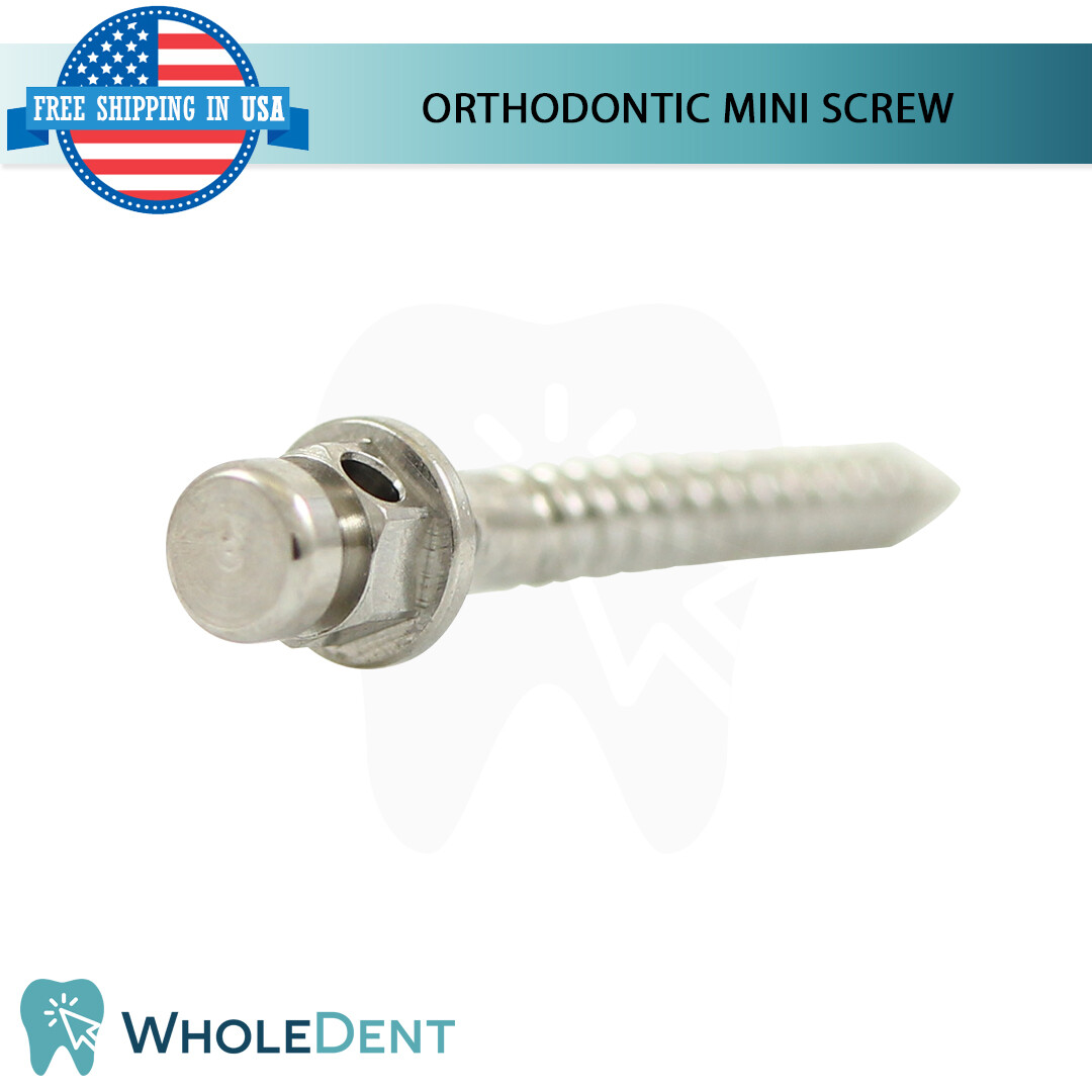 Dental Mini Screw Orthodontic Anchorage Tool Kit Morelli Treatment Driver Stem