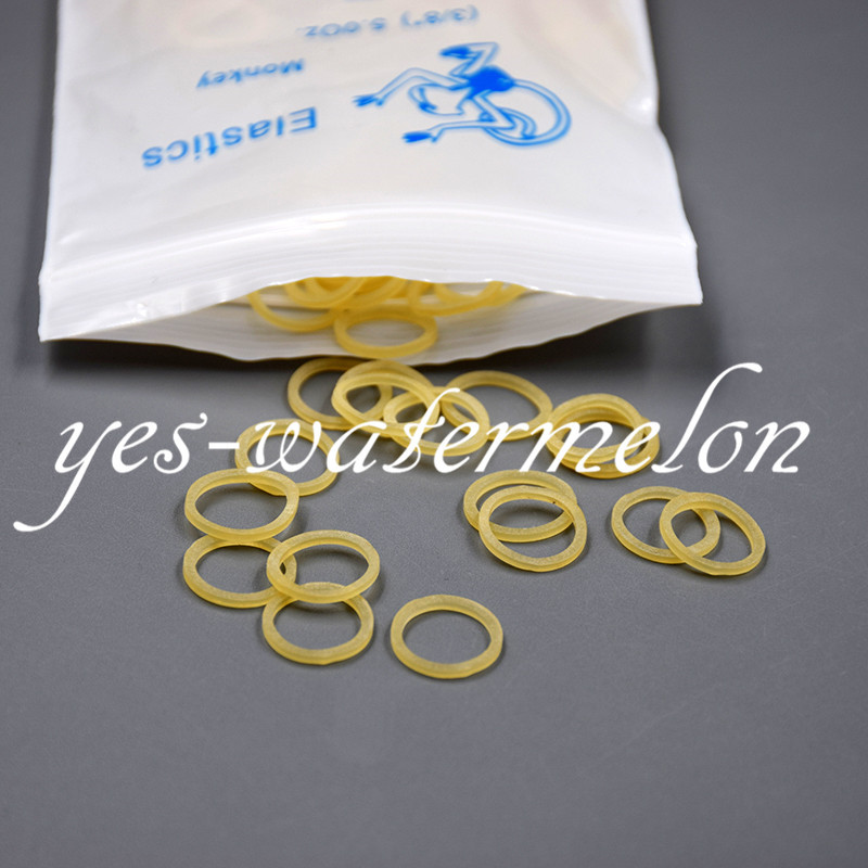 50 Packs Dental Orthodontic Rubber Bands Ring Elastics Latex Braces 15 Sizes