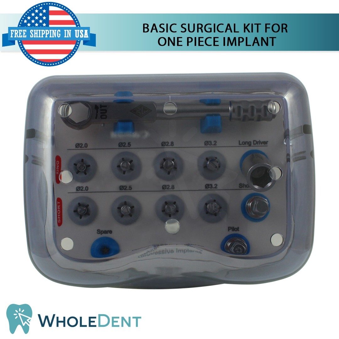 Basic Kit Box With Drills And instruments For One Piece element Bundle Kit