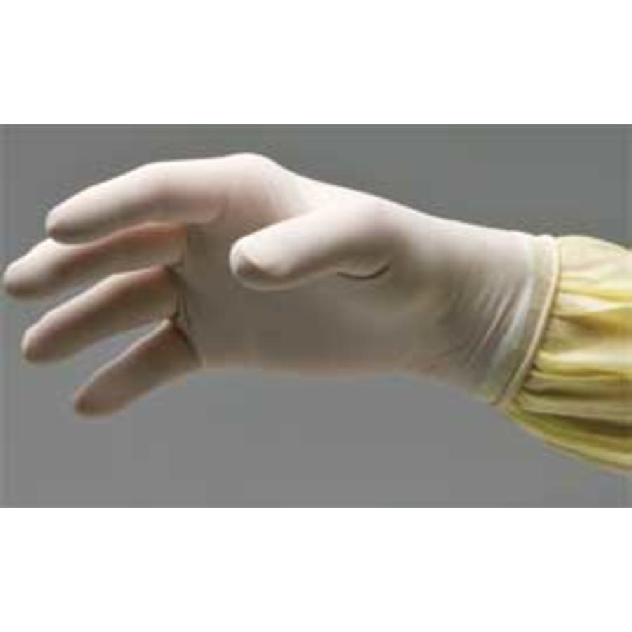 Latex Exam Gloves Sterile Powder-Free Textured Box of 50 Pairs Small