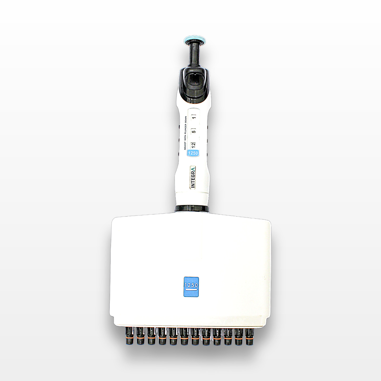 Integra 100-1250ul 12-Channel Electronic Pipette Precision 1250ul R (3376772)