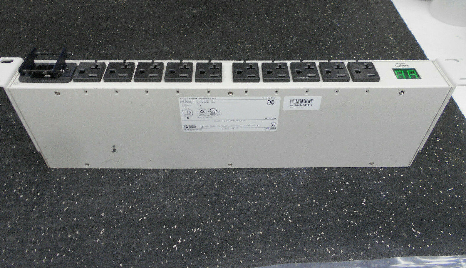 SENTRY C-10H1-C20 120V CABINET DISTRIBUTION UNIT