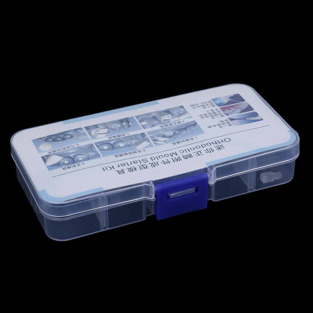 Dental Mini Orthodontic Mould Starter Injection Lingual Button Mold Bite Turbo