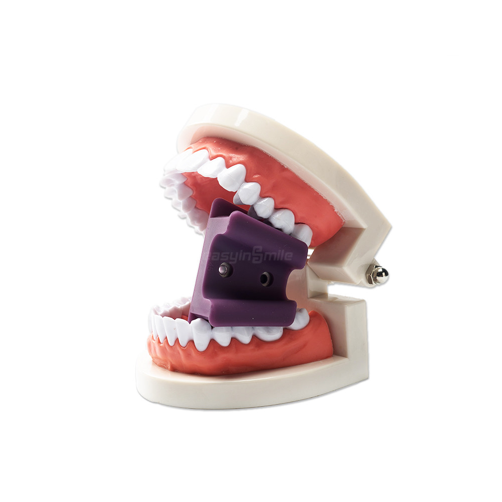 2Pcs Dental Bite Block rubber Silicon Mouth Props opener retractor Child/Adult