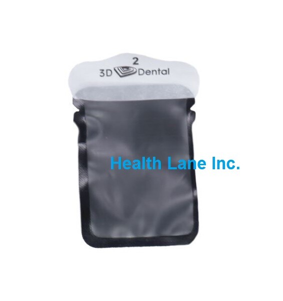 3D Dental Visionary Premium Phosphor Plate Barrier Envelopes #0, 1, 2 Box/300
