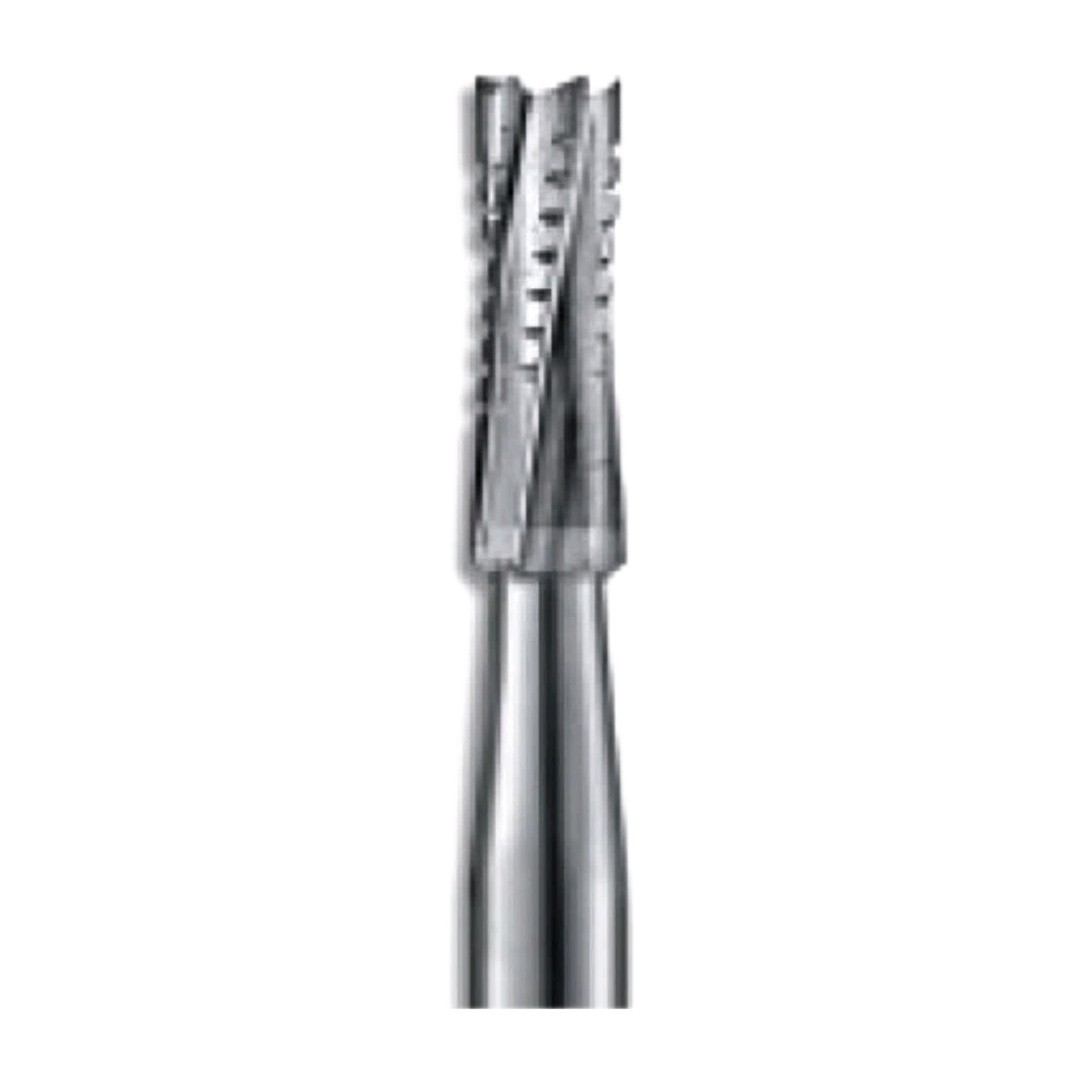 FGOS #558 Straight Fissure Crosscut Oral Surgical Carbide Bur, Clinic Pack of100