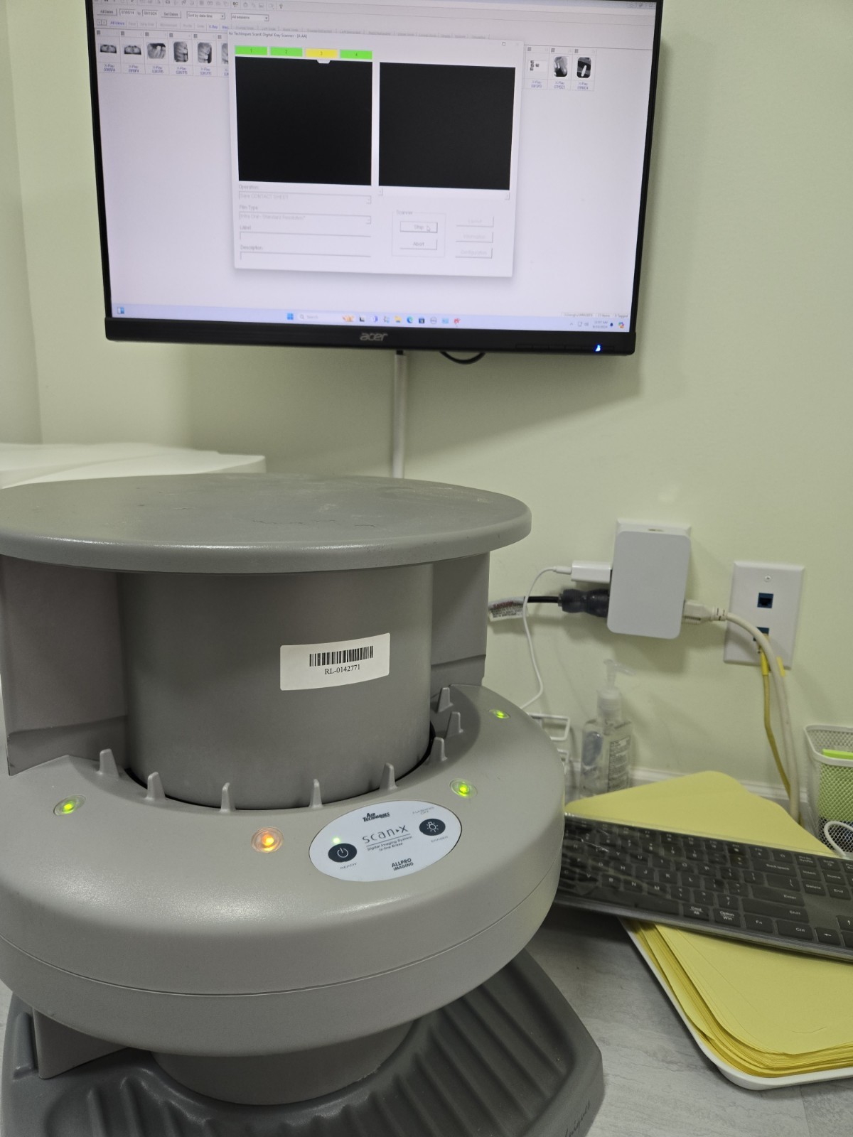 AIR techniques Scanx ILE Phosphor G2U