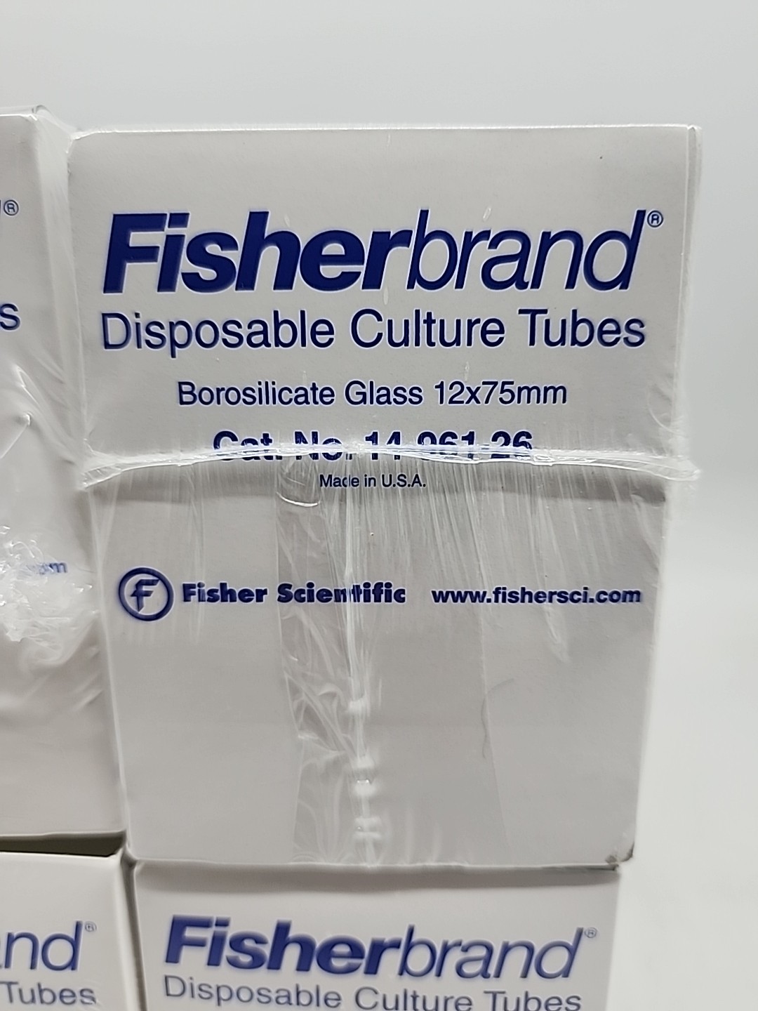 1000 – Fisherbrand 14-961-26 Borosilicate Glass Disposable Culture Tube 12x75mm