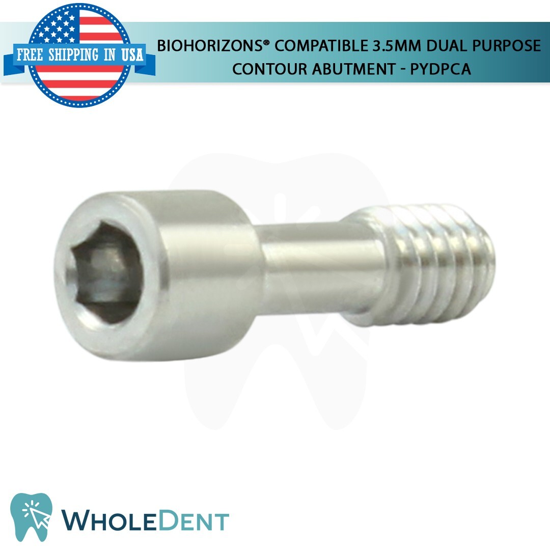BioHorizons® Compatible 3.5mm Dual Purpose Contour Abutment Titanium Dental
