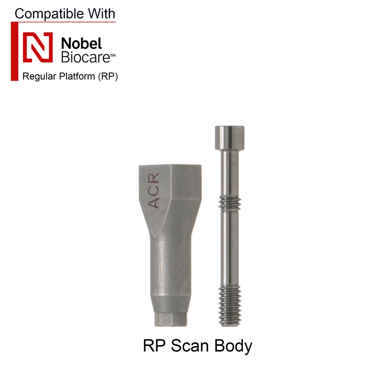 Dental Impression Coping Transfer Open Close Tray RP NP Fit Nobel Biocare Active