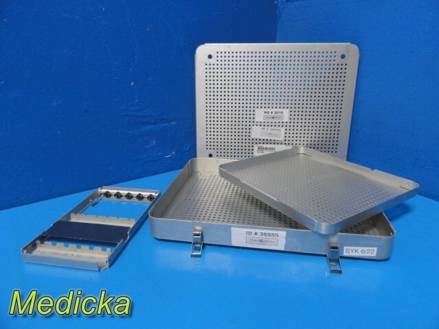 Katena K9-2350 Aluminum Sterilizing Case, Double W/ K9-2355 Instr Rack ~ 36559