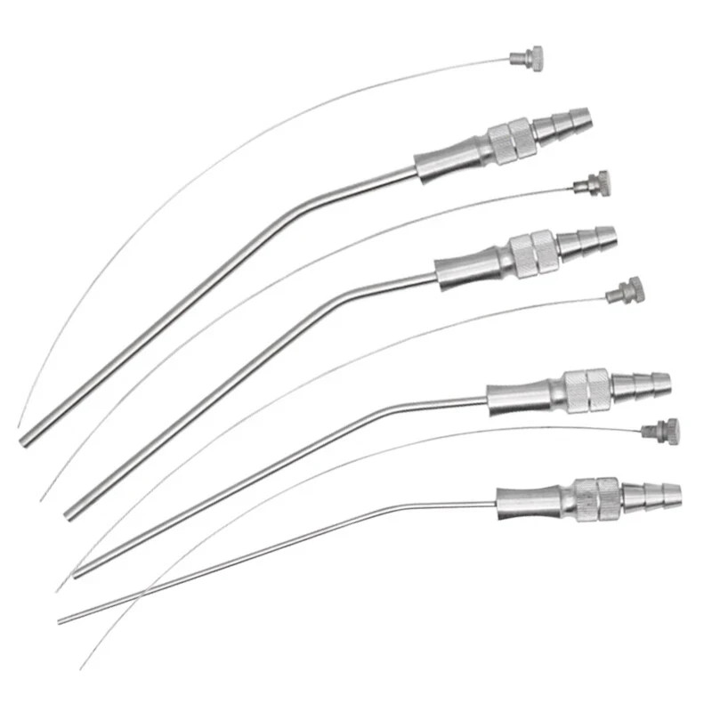 Dental Medical Surgery Aspirator Ferguson Frazier Suction Tube 2mm/3mm/4mm/5mm