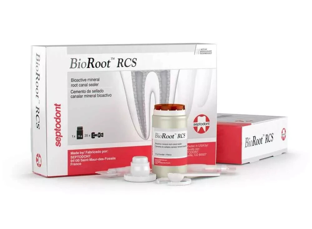 Dental Septodont BioRoot RCS Mineral-Based RC Sealer 15gm Powder