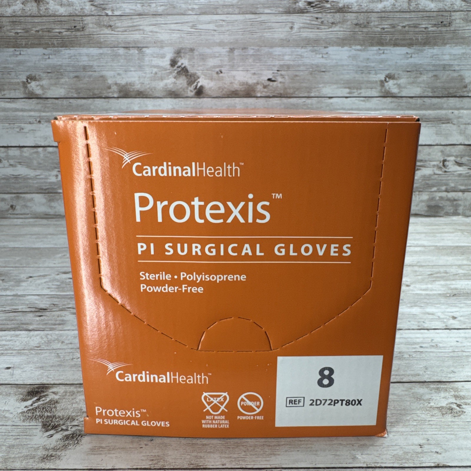 Protexis PI Polyisoprene Surgical Gloves *50 Pair Box* Size: 8 *See Date*10-23